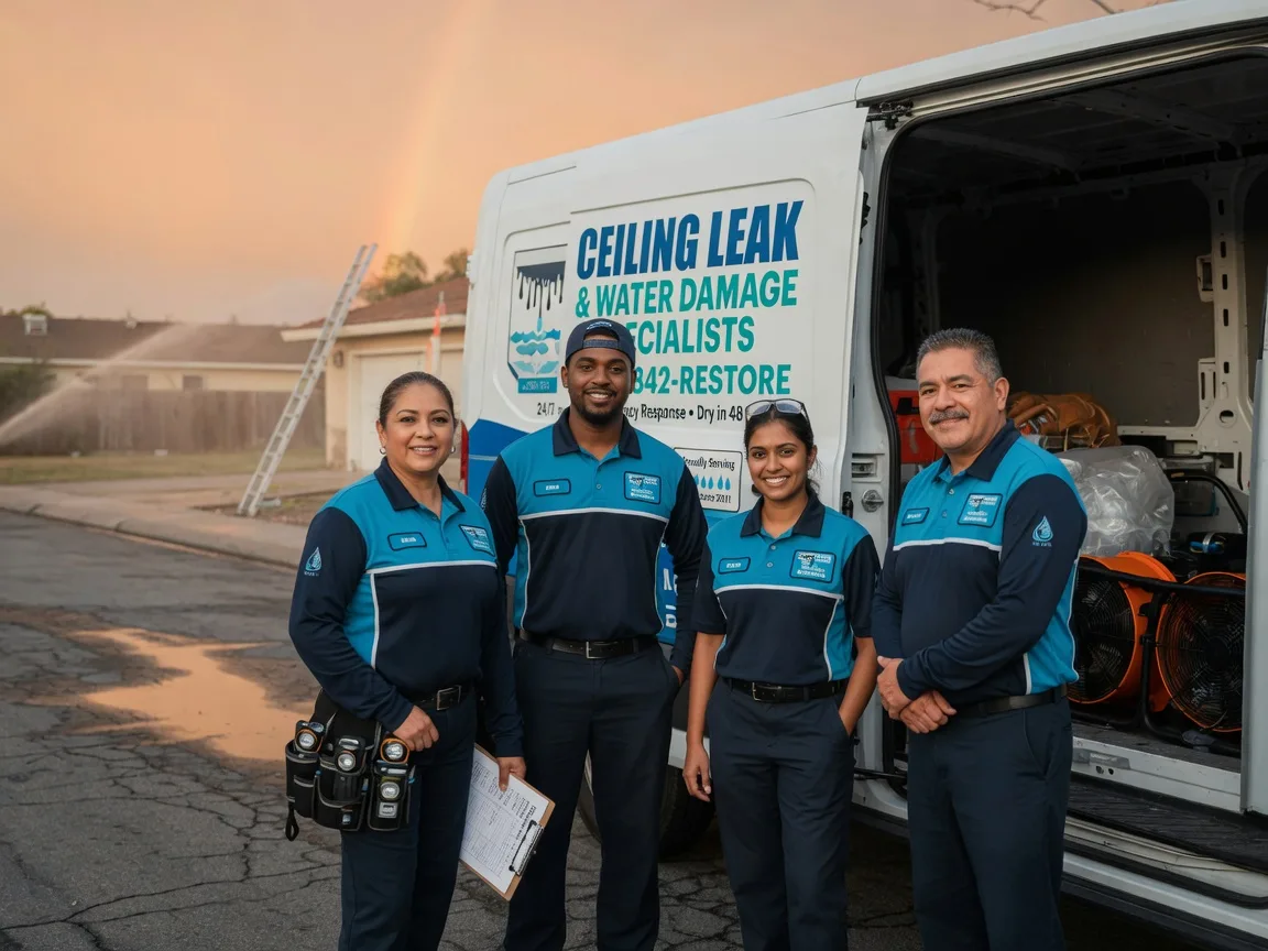 Ceiling Leak Cleanup company in Woodbridge, NJ