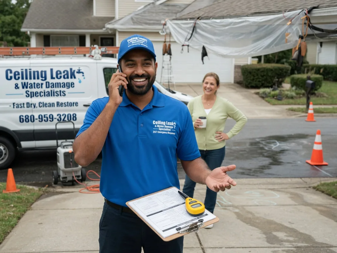 Ceiling Leak Cleanup Woodbridge, NJ FAQs